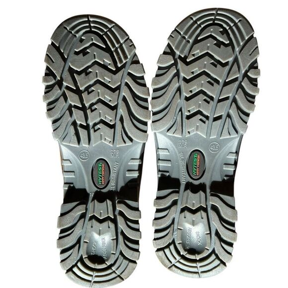 Timberland Pro Hytest Safety Footwear Slip-On Work Shoes - Size 10 WIDE Brown - Picture 6 of 9